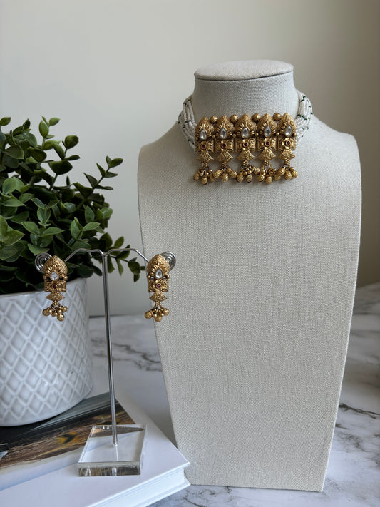 Parneet Gold Plated Set