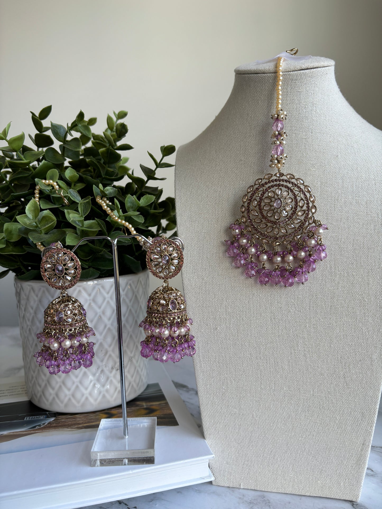 Rashmi Polki Earrings Tikka