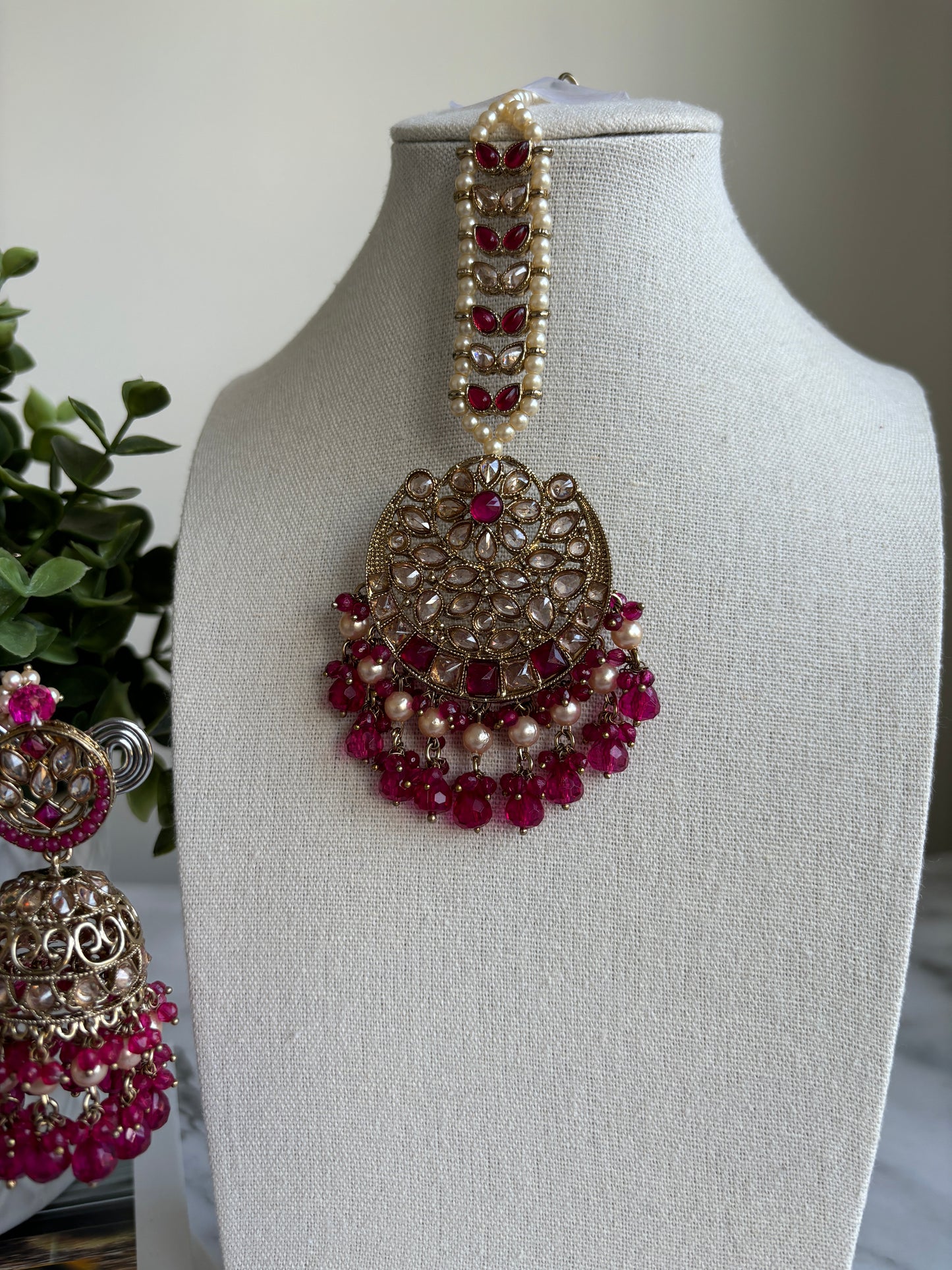 Seerat Polki Earrings Tikka