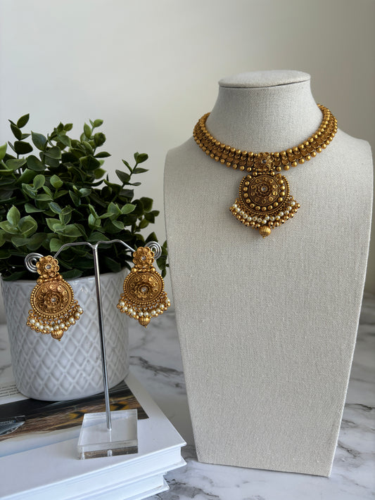 Seerat Gold Plated Necklace