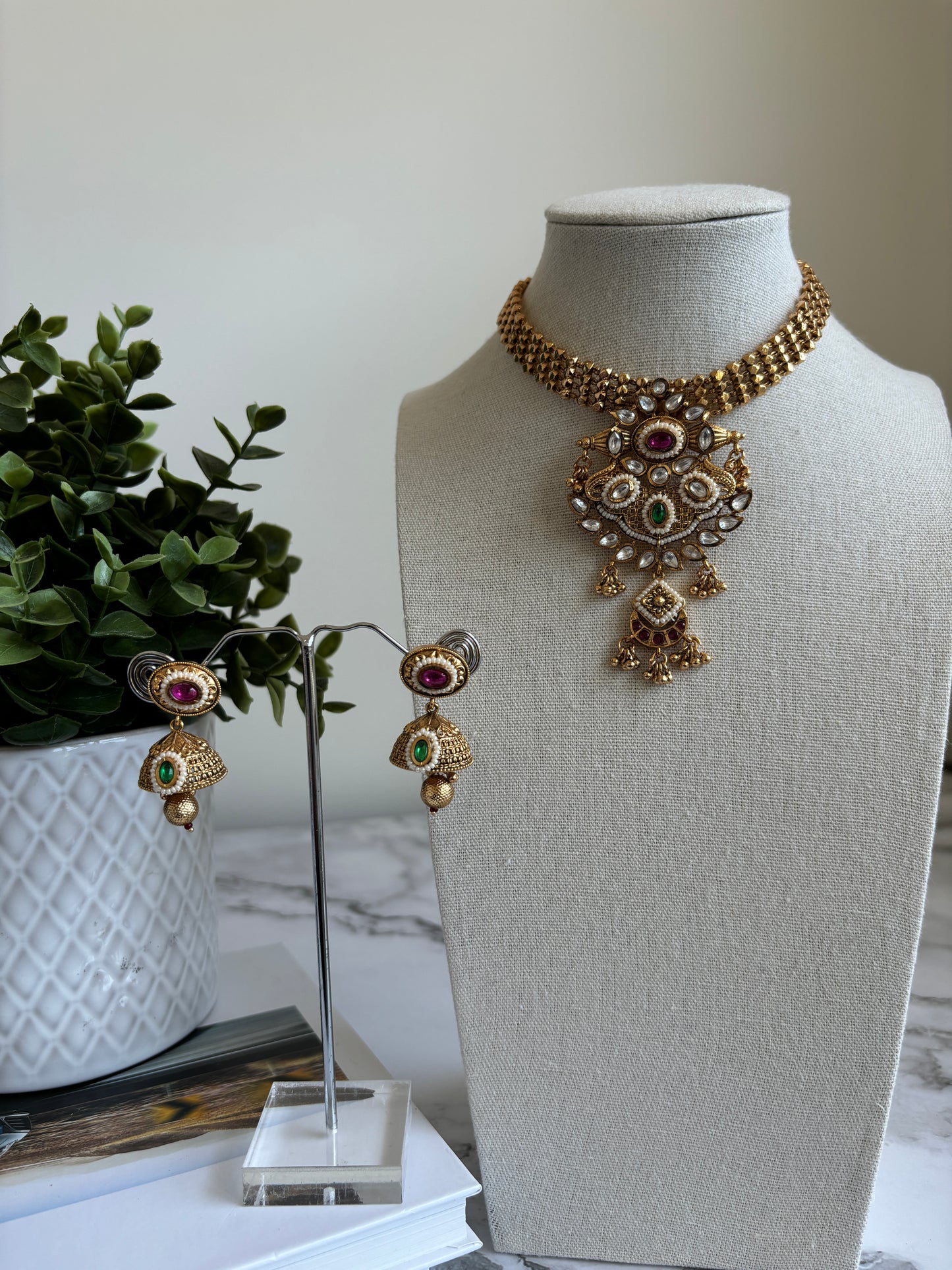 Vamika Gold Plated Set