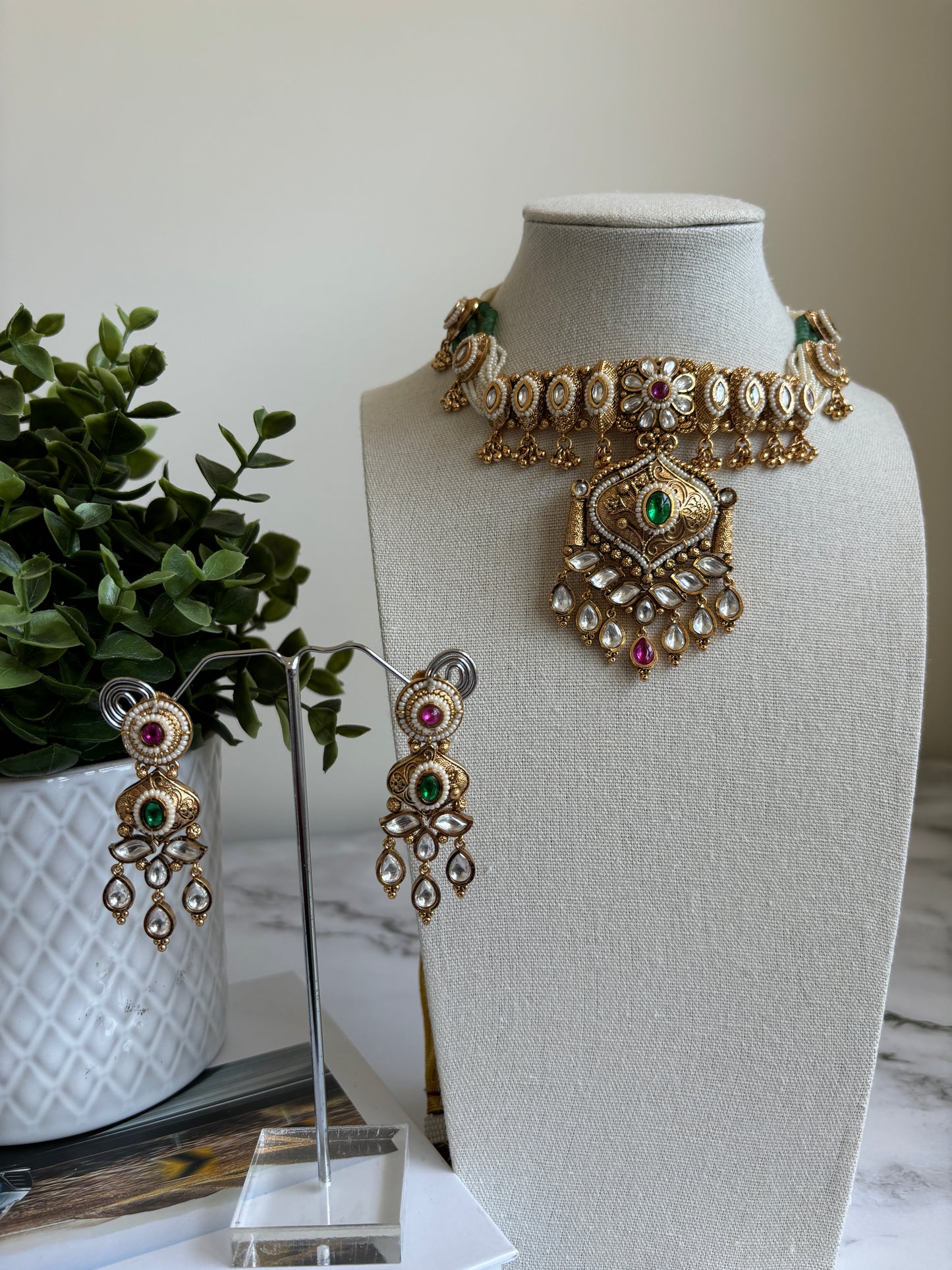 Ramneet Gold Plated Set