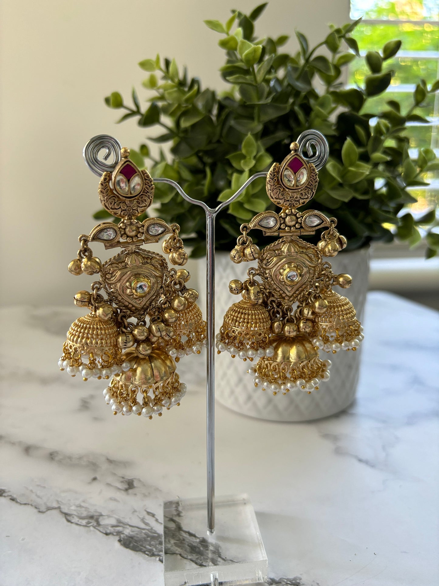 Gold Plated Earrings