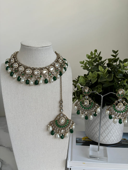 Heera necklace set